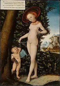 Lucas Cranach d.Ä. – Venus mit Amor als Honigdieb (Venus with Cupid as honey thieves), Metropolitan Museum of Art, 1580-1620