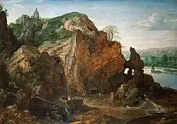 Landscape with Mine and Forge