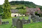 Cross in the churchyard of the Church of St Mary the Virgin