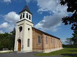 The church in Lucquy