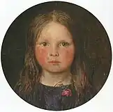 Brown's first surviving daughter Lucy in 1849