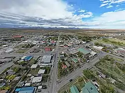 Downtown Browning in September 2022. Photo by Lukas Eddy