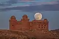 Full Moon over La Calahorra Castle.