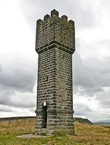 Lund's Tower on Earl Crag