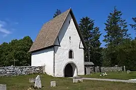 Western (main) lychgate