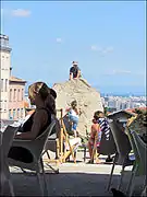 The Gros Caillou is a playground for local children.