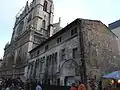 Cathedral and the manécanterie (one of the oldest buildings in Lyon)