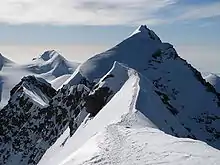 Lyskamm Eastern Summit seen from the west