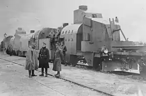 Hungarian MÁVAG armoured train in 1914