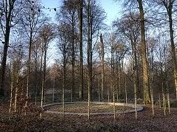 Memorial to the victims of the 2016 Brussels bombings