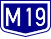 M19 expressway shield