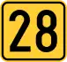 State Road 28 shield}}