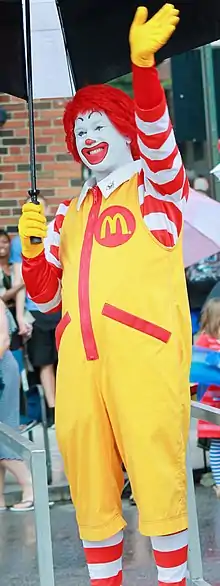 Ronald McDonald, Worst New Star winner.