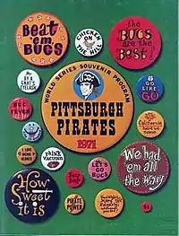 1971 World Series Program – Pittsburgh Pirates' version