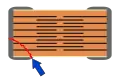 "Floating-Electrode-Design"-MLCC, a break only reduces the capacitance value