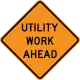 Utility work ahead