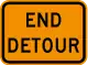 End detour