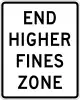 R2-11: End double/higher fines