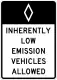 Preferential lane vehicle occupancy definition (post-mounted)