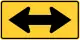 Two-direction large arrow