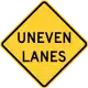 Uneven lanes