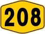 Federal Route 208 shield}}