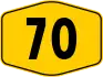 Federal Route 70 shield}}