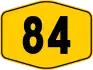 Federal Route 84 shield}}