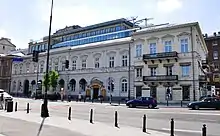 Building hosting the Embassy in Warsaw