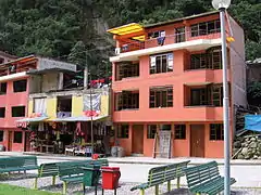 Machupicchu Village Scene, March 2006