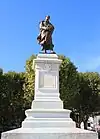 Monument to Lamartine in Mâcon