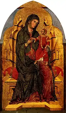 Madonna and Child, by Paolo Veneziano, (c.1355)