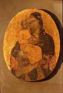 The painting of Our Lady of Honey