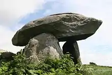 Maen y Bardd burial chamber