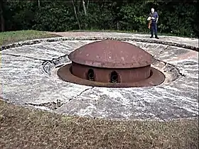 Hackenberg — Turret for twin 135mm bomb-launchers.