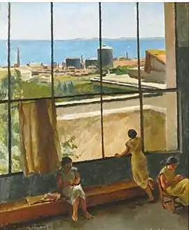 View from the Artist's Window at Abd-el-Tif