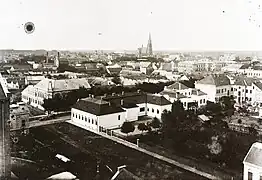 Panorama of Osijek before the First World War