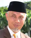 Mahyeldi Ansharullah, West Sumatra governor and former mayor of Padang