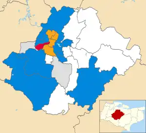 2021 results map