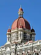 The dome of the hotel's old wing