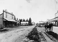 Page & Spurge's Junction Store in Main Street, Tākaka