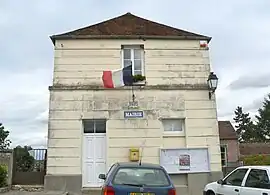 The town hall in Fouquenies