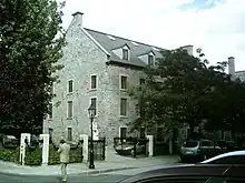 The Maison de Mère d'Youville (to the south of the Youville square), known locally as Hôpital général de Montréal (English: The Old Montreal General Hospital)