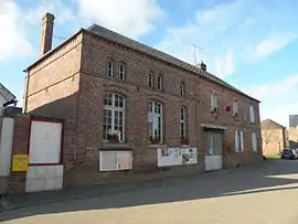 The town hall in Maisoncelle-Saint-Pierre