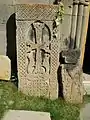 Large khachkar adjacent to the entry to S. Astvatsatsin Church