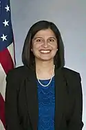 Mala AdigaPolicy Director to the First Lady(announced November 20)