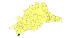 Location of Manilva