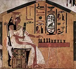 Image 13Senet, one of the oldest known board games (from Board game)