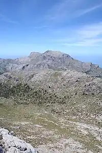 Rocky mountain landscape