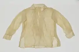 19th century barong tagalog made from piña and cotton